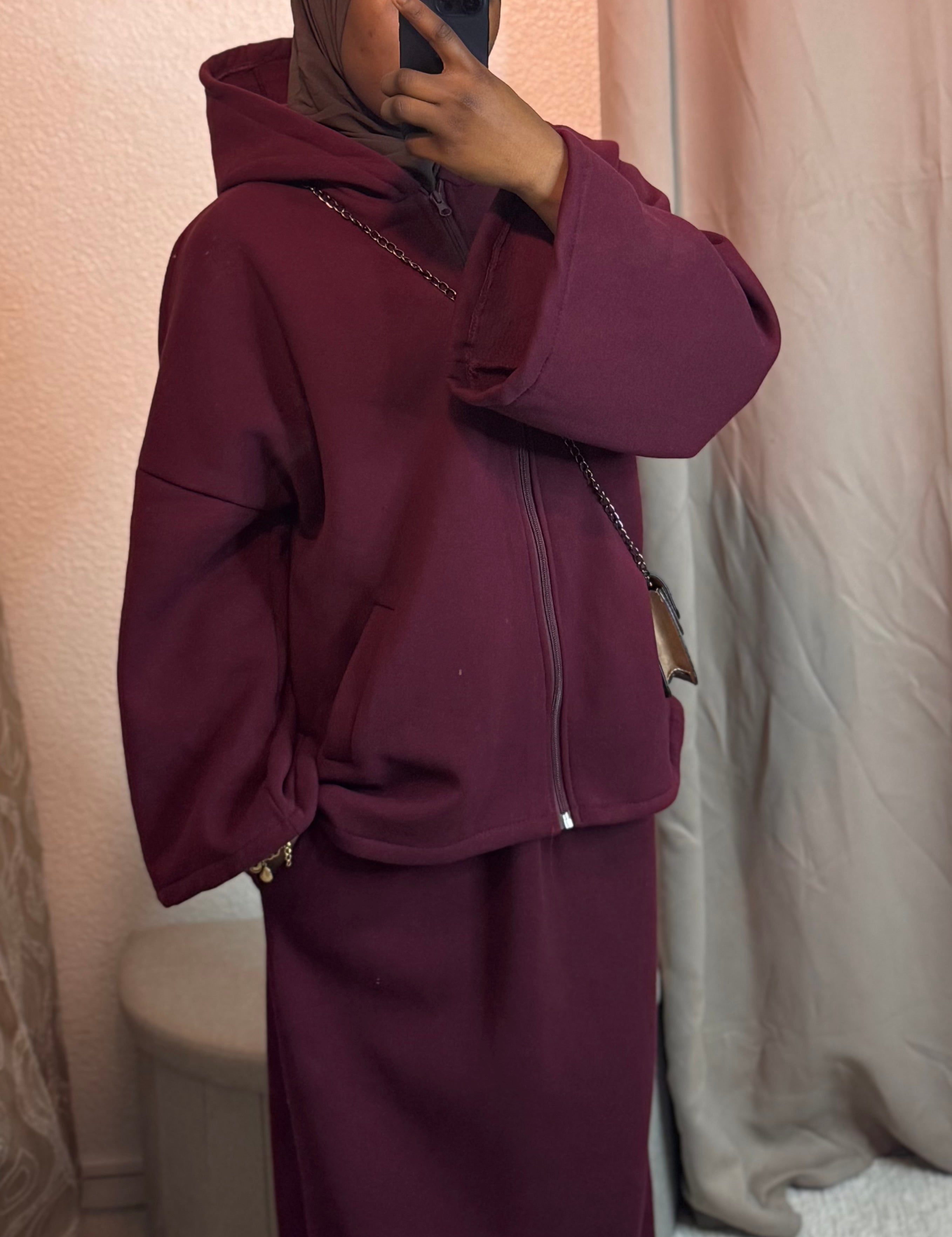 Ensemble Winter Jupe