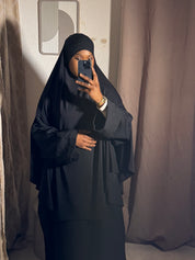Khimar cape à fente