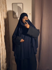 Khimar cape à fente