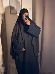 Khimar cape à fente