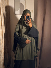 Khimar cape à fente